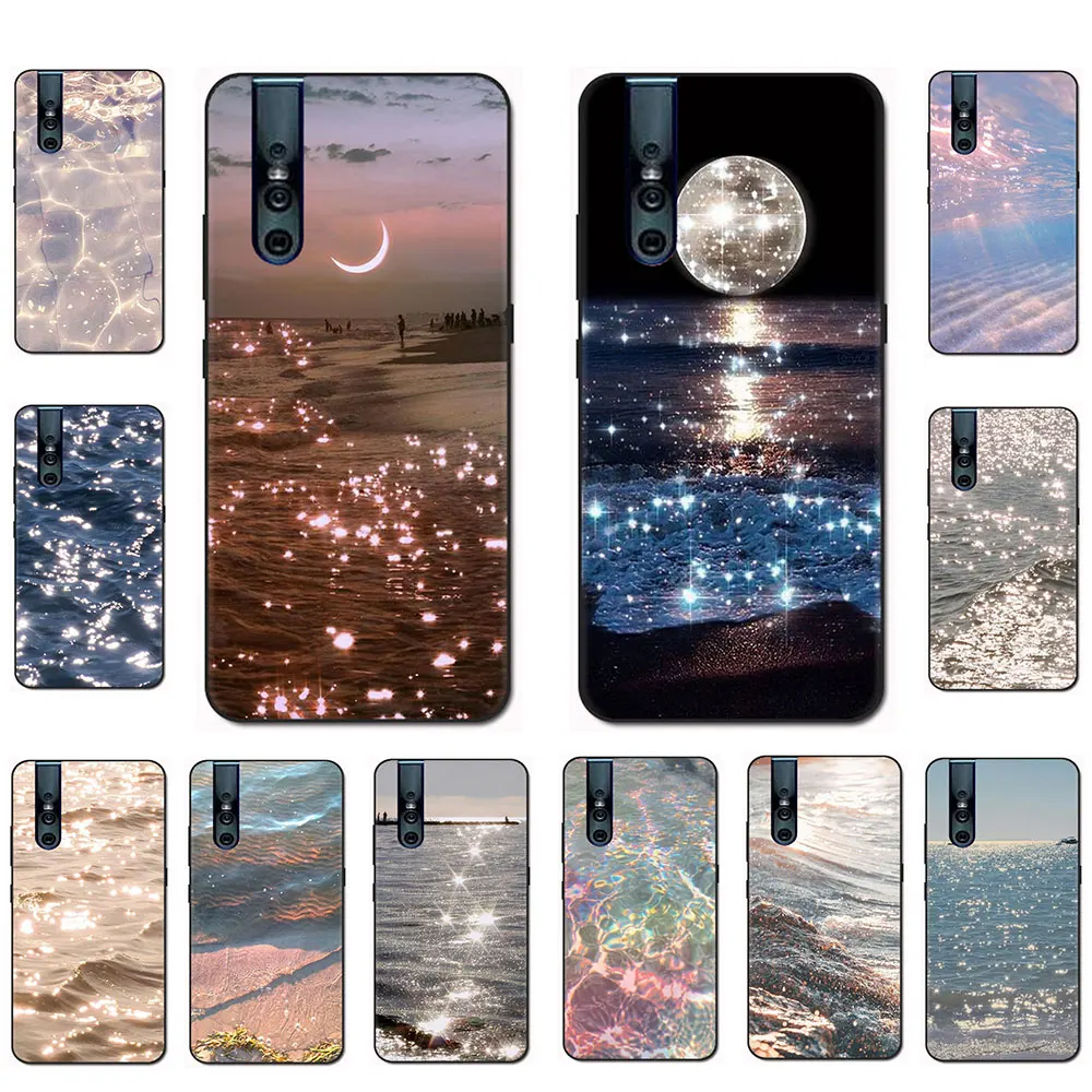 Небо облако воды солнечного света мягкий ТПУ чехол для телефона VIVO X30 IQ00 S5 всего