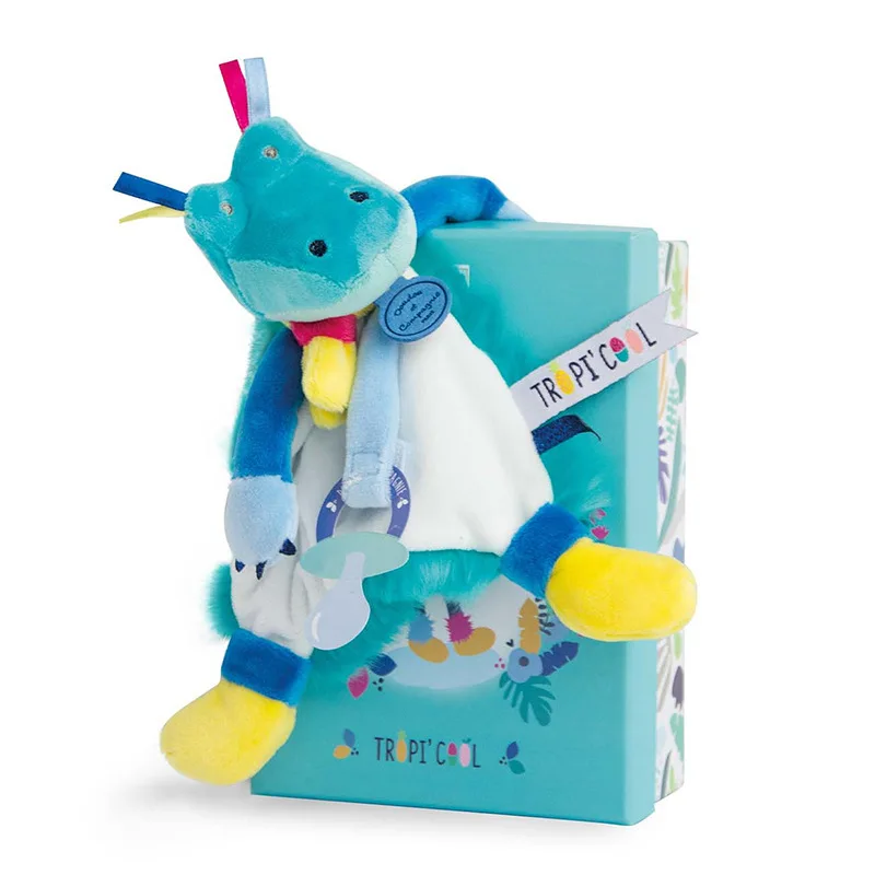 

France Import Doudou Children Plush Pacify Toy Infant Candy Crocodile Doll
