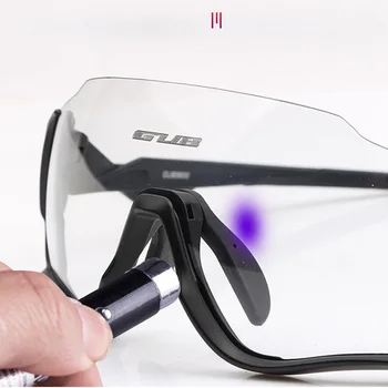 

Cycling Glasses Bicycle Sunglasses GUB 5700 Fishing Goggles Running Eyewear 3Lens Myopia Frame Polarized Anti-Fog Anti-UV Riding