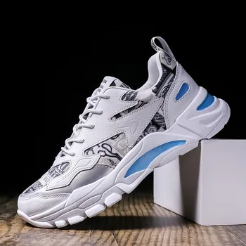 

Fashion Casual Shoes for Men Air Cushion Shockproof Comfortable Breathable Lac-up Leisure Adult Shoe Sneaker Male Zapatos Hombre