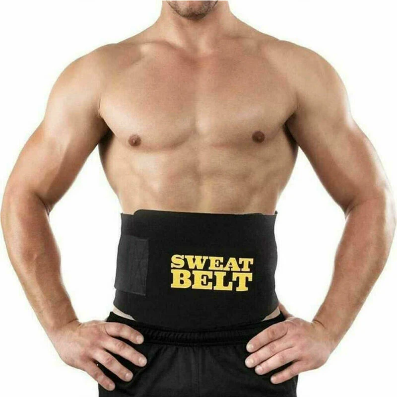 Men Neoprene Sauna Thermo Sweat Body Shaper Waist Trainer Gym Slim Corset Vest