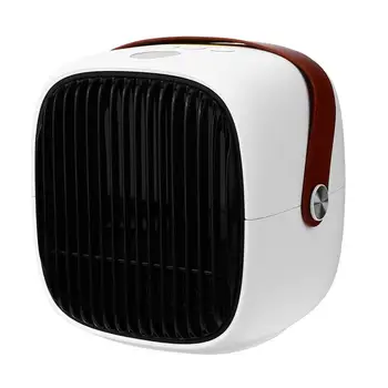 

1PC Durable Practical Mini Useful Heating Machine Fan Heater Tabletop Heater Warm Fan for Office Dormitory Home (EU Plug)