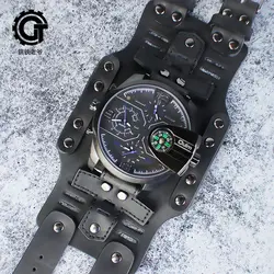 2019 наручные часы в стиле стимпанк мужские металлические женские ретро модные часы хронограф оригинальные часы Brassy Moments