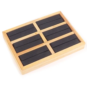 

Jewelry Display Round Ring Display Spring Bar Jewelry Organizer Display Plate For Jewelry Shop Dark gray