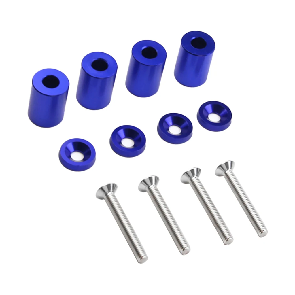 Alloy Hood Vent Spacer Riser For Car Auto Motor  Engine Swap