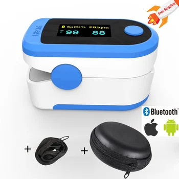 

Blood Oxygen Household Finger Clip Machine Gifts for the elderly OLED Blood Oxygen Machine Blood Oxygen Saturation Test