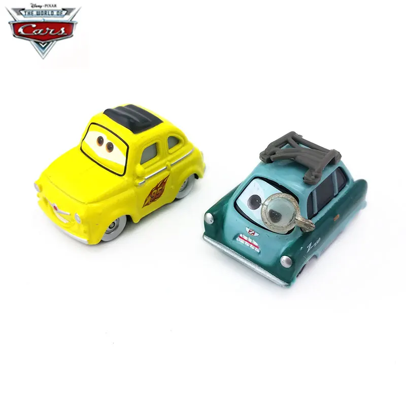 Disney Pixar Cars 2 шт. комбинация проф Z и мини милый вилочный погрузчик Guido& Luigo Lightning McQueen игрушки автомобиль Рождественский подарок