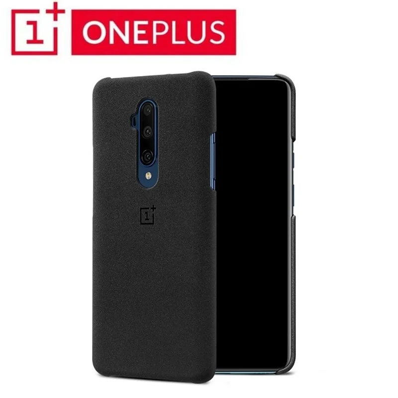 Оригинальный чехол Oneplus 7T Pro от официальный защитный нейлоновый бампер песчаный
