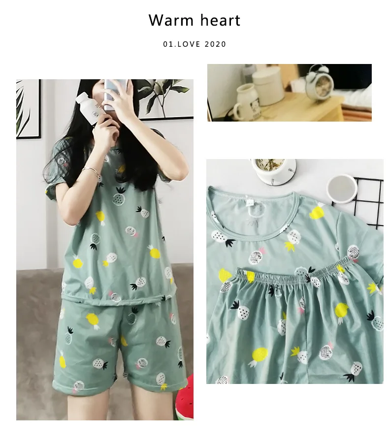 S青菠萝短袖套装_15