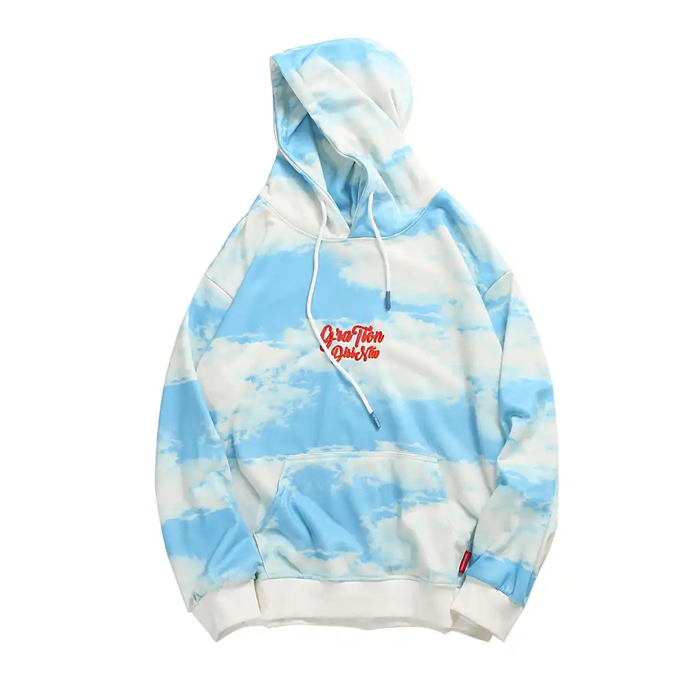 blue sky hoodie