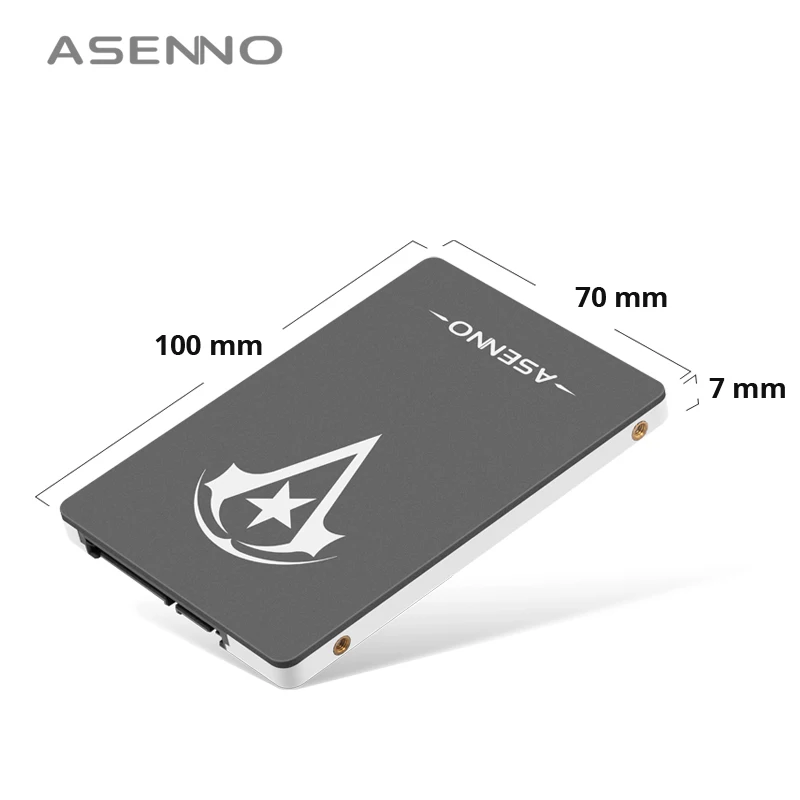 Asenno SSD 2,5 120 ГБ 240 480 1 ТБ Внутренний твердотельный накопитель SSD жесткий диск SSD SATA SATAIII для портативных ПК компьютер