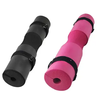 

Foam Barbell Pad Cover For Gym Weightlifting Cushioned Squat Shoulder Back Support Neck Shoulder Protective Pad Black Pink