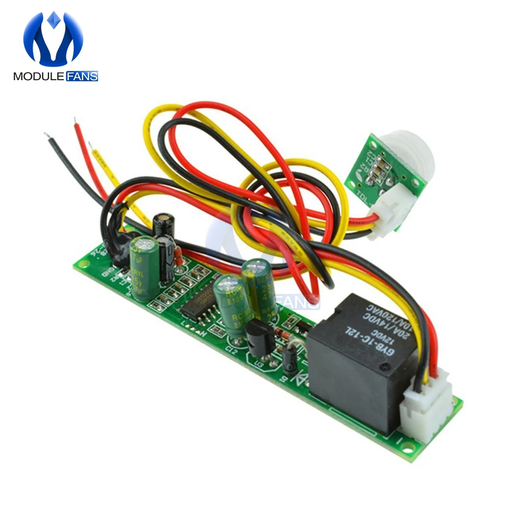 Dc 12v 5a Human Sensor Body Module Sensor Module Ir Pyroelectric