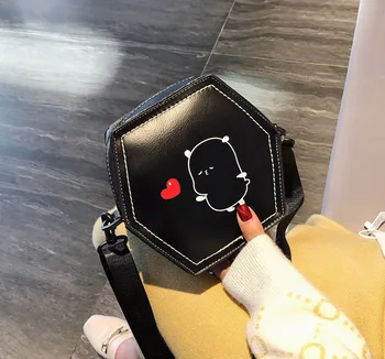 

Women Ladies Korean Style PU Handbags Clutch Crossbody rhombic Adjustable Straps Shoulder Bag
