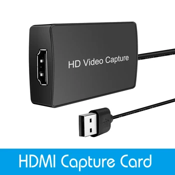 

New HDMI Game Video Capture Card, USB 2.0 Capture Device, 1080P 60fps Video & Audio Grabber, Broadcast Live And Record Dropship