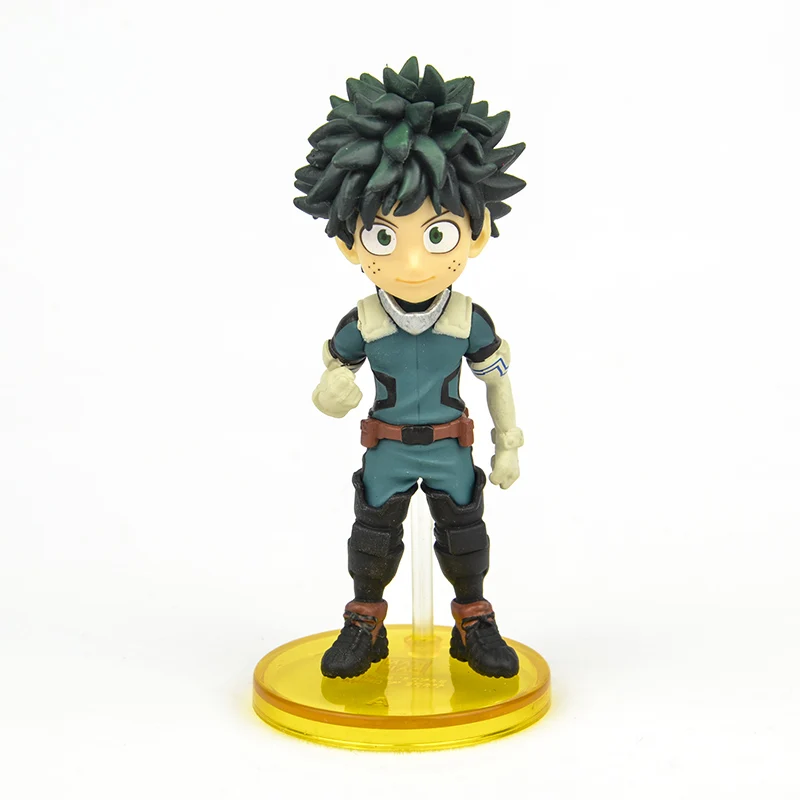 Япония подлинный аниме banpresto My Hero Academy All Might izku URARAKA Tsuyu Tenya Minoru виноградный сок 8 см коробка Фигурки игрушки подарок