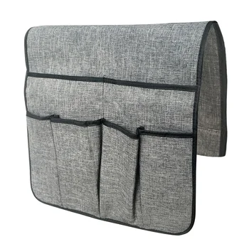 

Sofa Chair Arm Rest Storage Bag Couch Remote Control Phone Storage Box azine Sundries Organizer