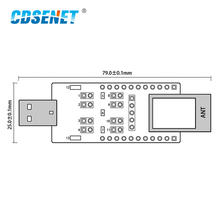 E18-TBH-01 USB Test Board CC2530 2.4GHz ZigBee Module UART E18-MA1PA1-PCB