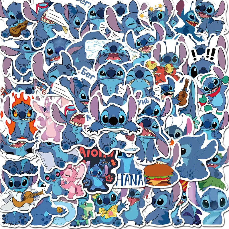 10/30/50 unids/pack lindo Punto de dibujos animados pegatinas impermeable Skateboard equipaje guitarra portátil divertido pegatina de Graffiti niño juguete clásico