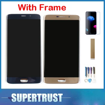

For Elephone S7 LCD Display+ Touch Screen Digitizer Assembly With frame Black Gold With Kits