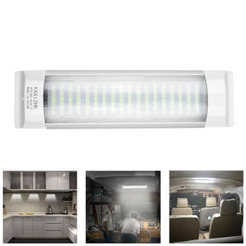 

For RV Car LED Lights 12W Accessories White Interior Roof Ceiling Aluminum Base