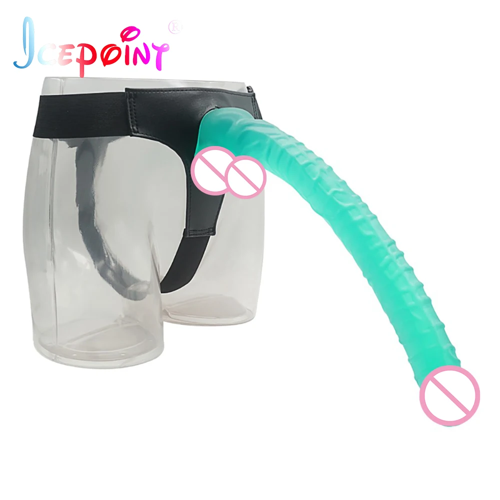 Strap On Realistic Long Dildo Pants For Woman Men Couples Strapon Dildo Panties For Lesbian Gay Adult game Sex Toy Sex Products