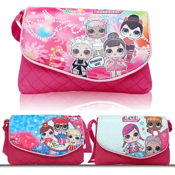 

New hot sale cartoon girl cute shoulder bag small shoulder bag coin purse cross-border creative small girl coin purse