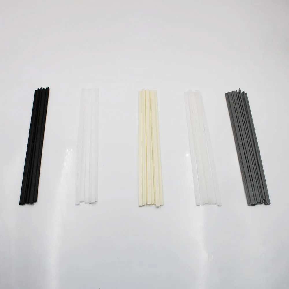 50PCS Plastic welding rods ABS/PP/PVC/PE Welding Sticks 5x2mm for Plastic Welder gun Bumper Repair Welding Supplies