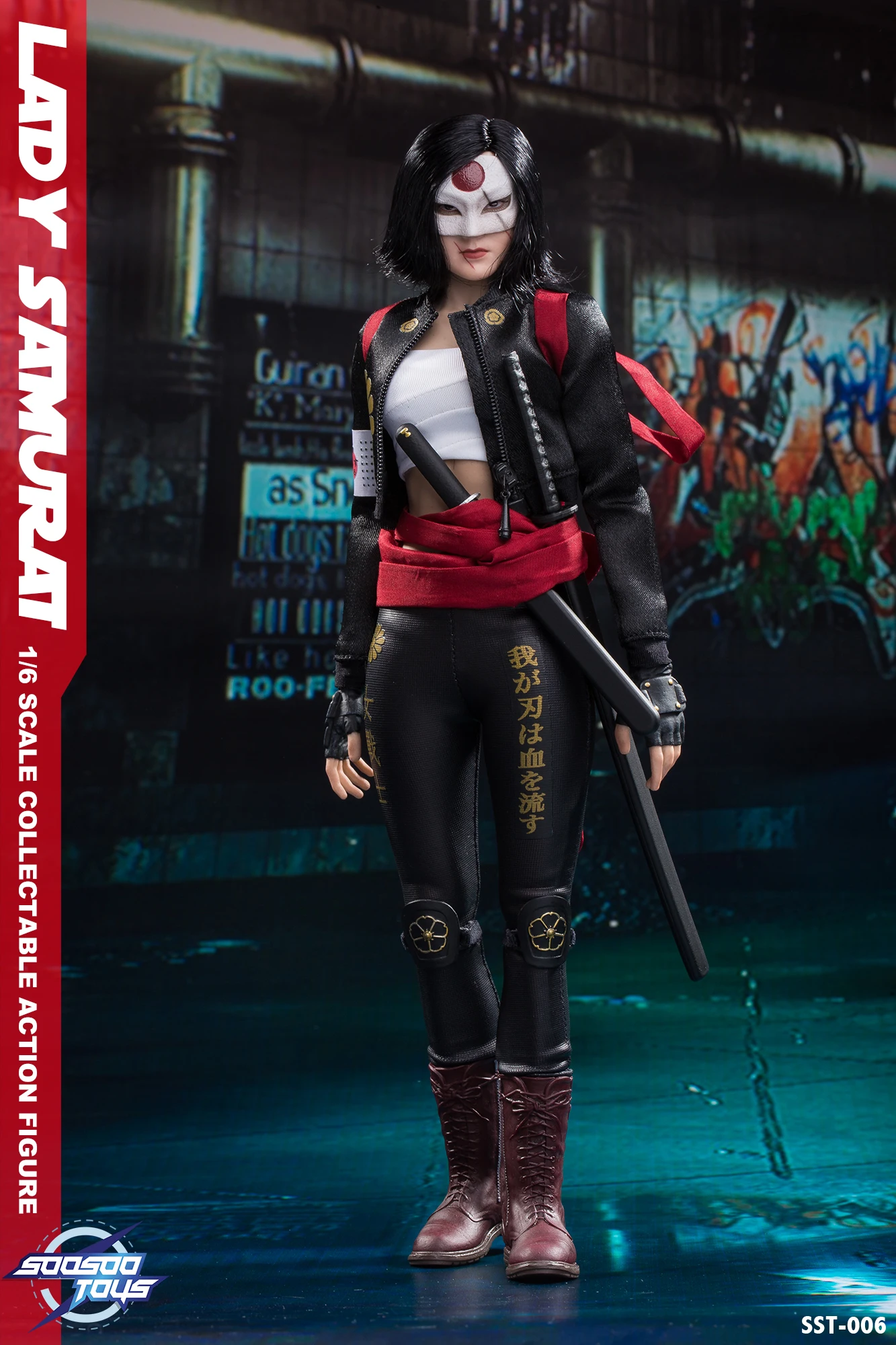 Soosootoys SST-006 отряд самоубийц Япония леди самурайская Катана Коллекция фигурка для фанатов подарок на праздник