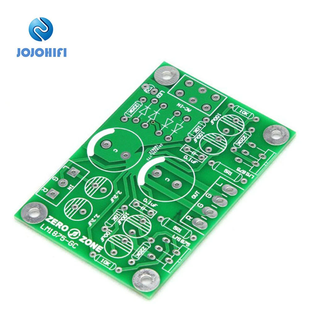 Diy Pcb For Gc Gaincard Version Dual Channel Lm1875 Power Amplifier Pcb Empty Board Guts Power Amplifier Board Amplifier Aliexpress
