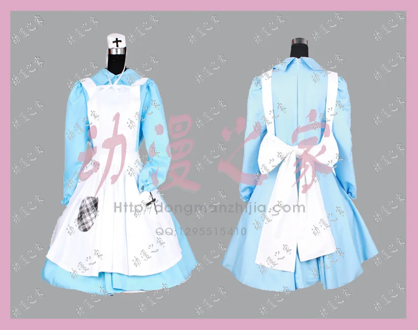 

APH Axis Powers Hetalia Nyotalia England/UK Women Maid Lolita Party Dress Suit Halloween Christmas Dress Outfit Cosplay Costume