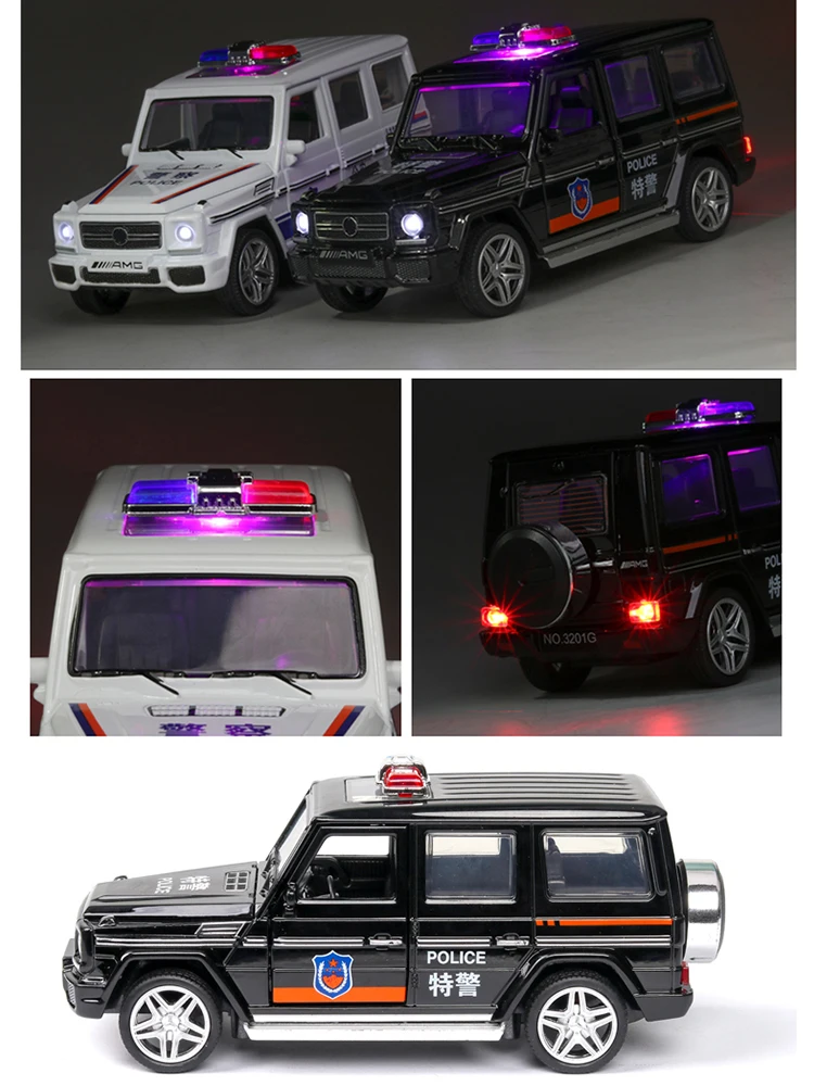 Внедорожник BENZ G65 1:32 Спортивная модель автомобиля из сплава литые игрушечные