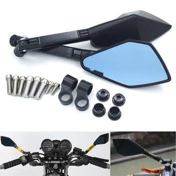 

Universal CNC aluminum alloy motorcycle rearview mirror 8mm 10mm For YAMAHA YZF R1 R6 R6S YZF-R25 YZF-R3 YZF R125 YZF-R5