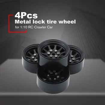 

107g/pcs Metal Alloy 1.9 Beadlock Wheel Rims for 1:10 RC Crawler Axial SCX10 AXI03007 90046 Traxxas TRX4 Redcat GEN8