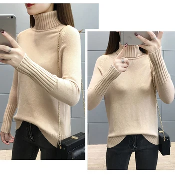 

Girl Casual short Knitted Pullovers Autumn Korean Women Loose Vintage Lady's Design Sweater Jacket Female Knitted Casual Jumper