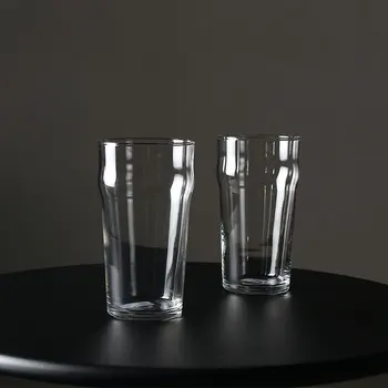 

Whiskey Juice Glass Bottle Round Crystal Milk Hot Tea Coffee Beer Tea Mug Juice Cocktail Champagne Wijnglazen Glass Cup BY60GB
