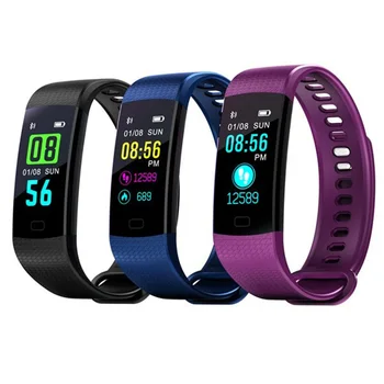 

Smart Watch Band Color Screen Wristband Watch Smart Electronics Bracelet Waterproof Heart Rate Activity Sport Fitness Tracker