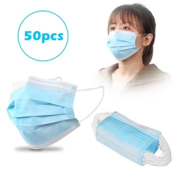 

A Box Disposable Masks Fast Delivery Masque DIY Craft Supplies