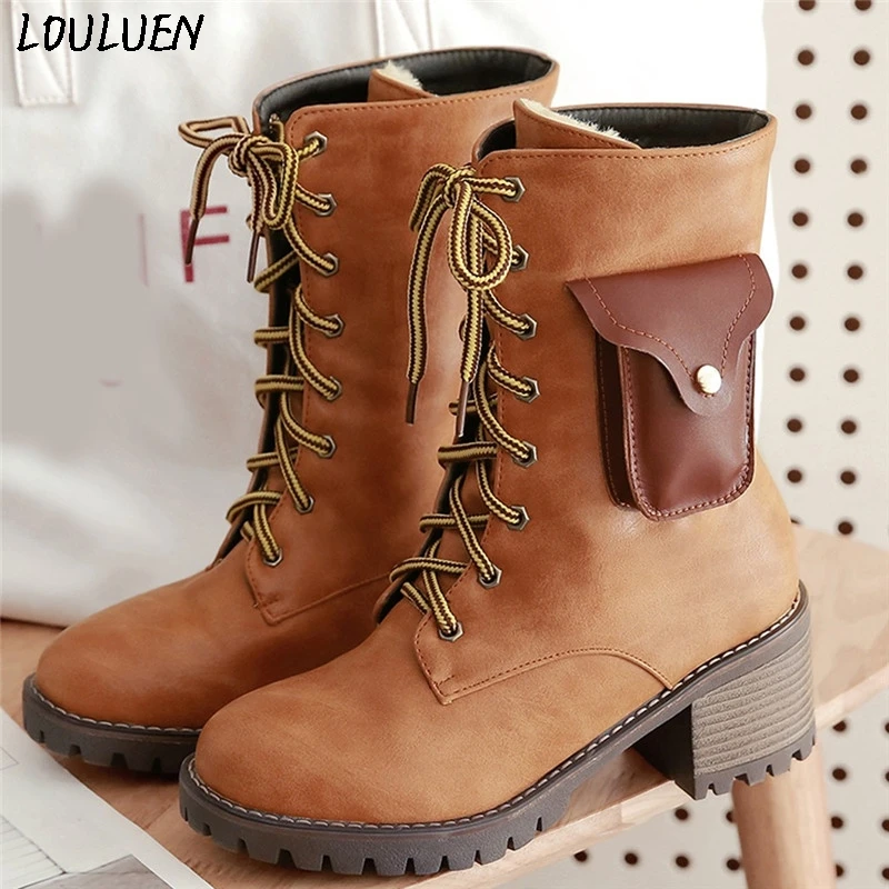 smart lace up boots