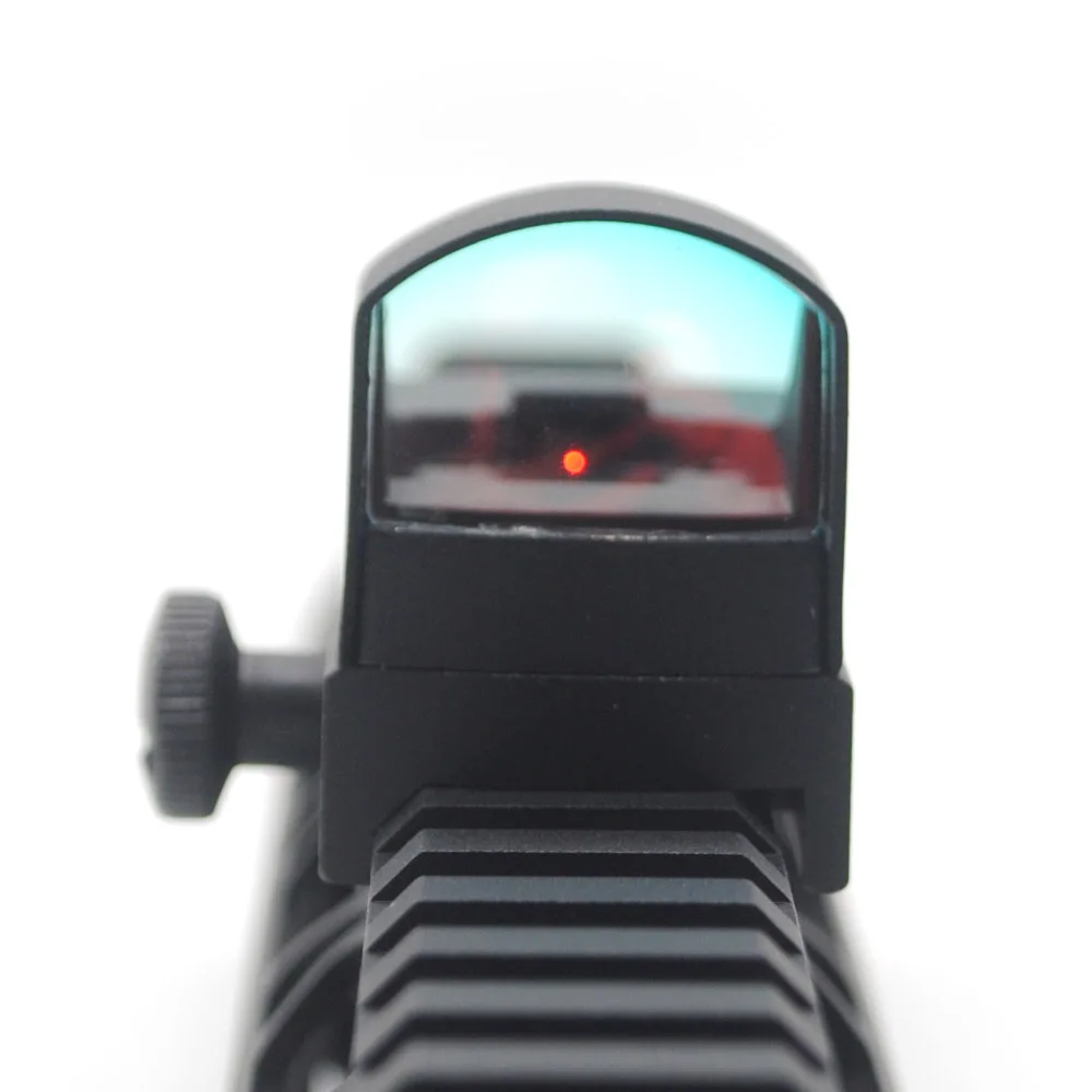 Aplus Регулируемая яркость Riflescope объектив мини микро Красная точка лазерный прицел Вивер Пикатинни Охота