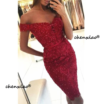 

Off The Shoulder Sexy Evening Dresses Illusion Tulle Sweetheart Appliques Robe De Soirée Mermaid Crystal Formal Occasion
