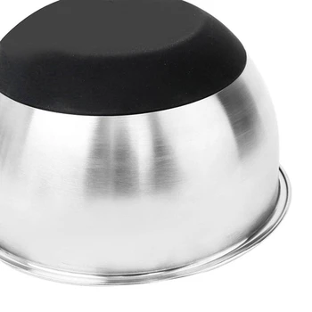 

Stainless Steel Mixing Bowl with Non-Slip Silicone Base Kitchenware-21Cm