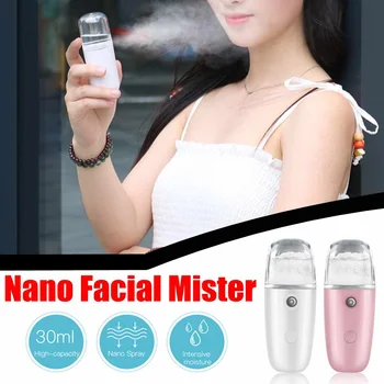 

Facial Face Steamer 30ML Nano' Facial Mister' Sprayer Water Replenishing Face Moisturizing Atomization Skin Care Beauty Machine