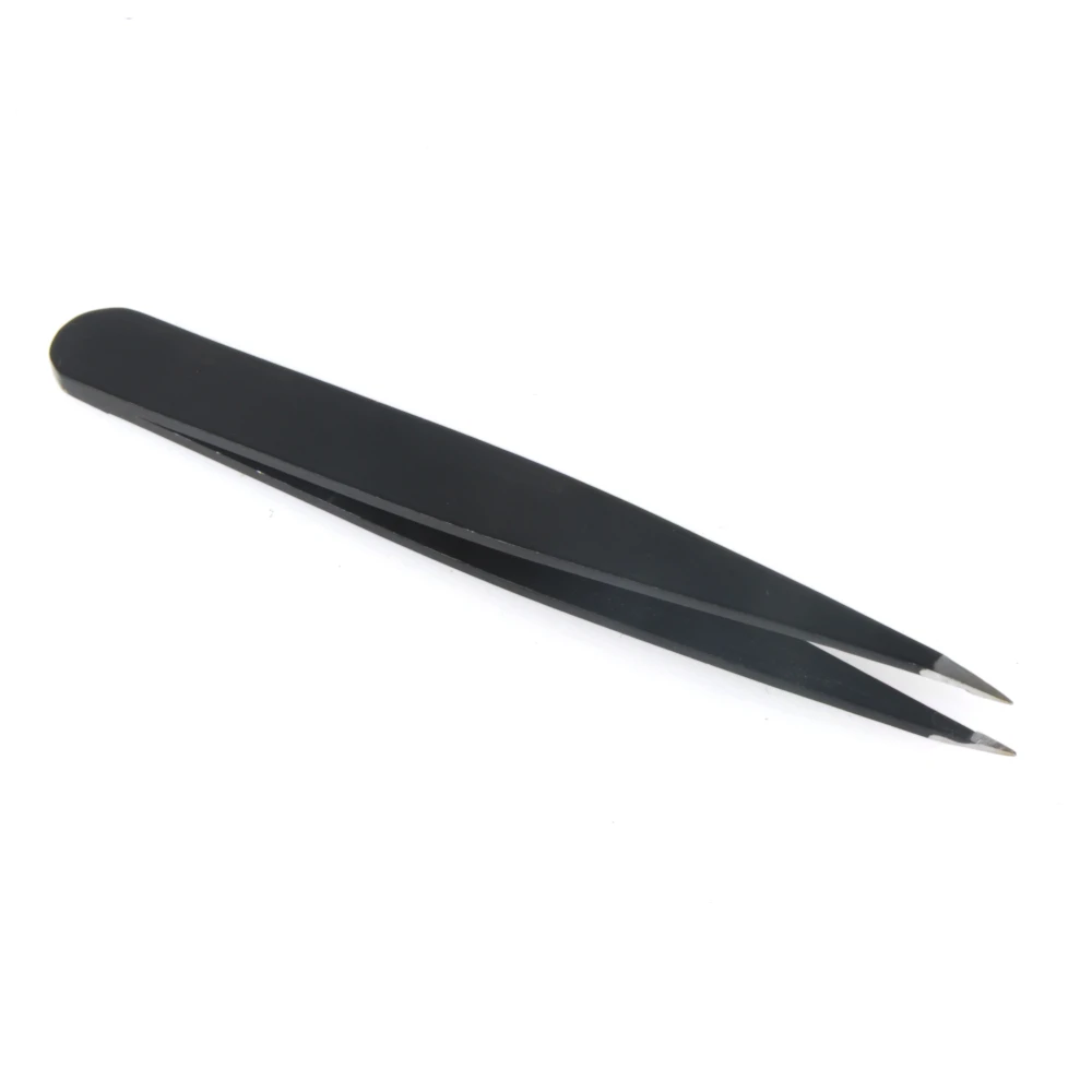 1.5mm Thickness Tweezer tool precision tweezers esd anti static tweezers phone repair tweezers Stainless Steel Tweezers Anti-static Maintenance Electronics Precision for Eyebrow DIY Repair Tools