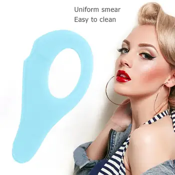 

Pro Face Blusher Card Elaborate Manufacture Prolonged Durable Cheek Rouge Stencil Shaper Guide Beauty Makeup Blush Tools
