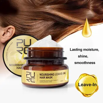 

60 ML Hair Mask Woman Long Hair Deep Repair Moisturizing Supple And Comfortable Nourish Hair Oil For Dry Hair