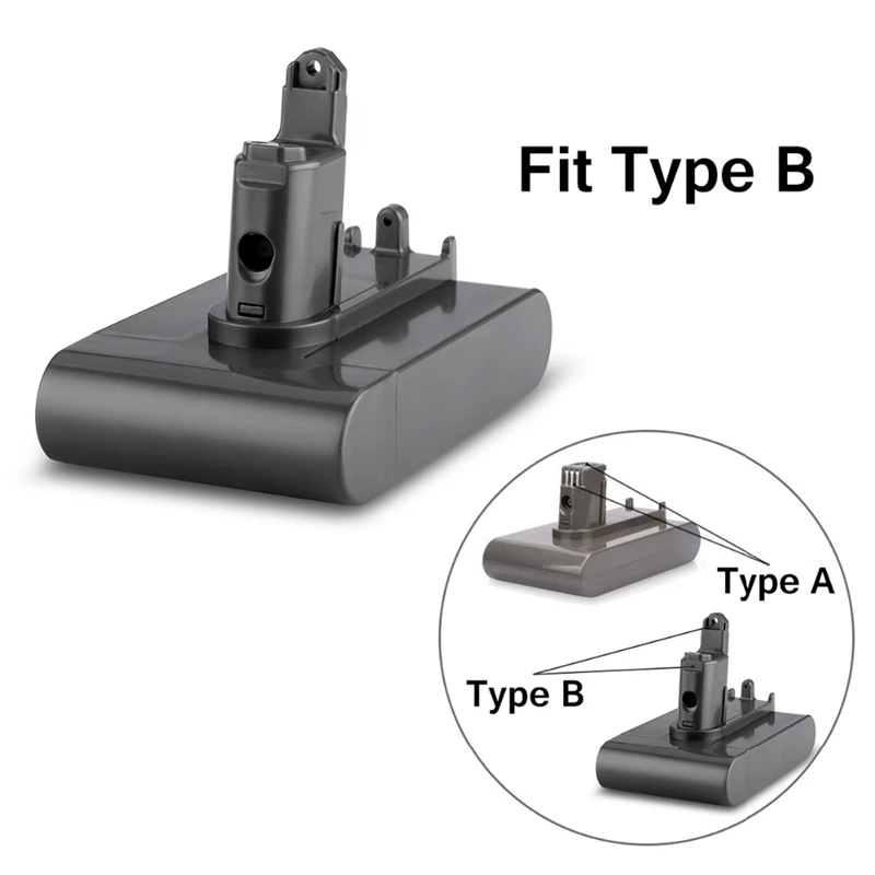 22,2 в 2200 мАч(только подходит для типа B) аккумулятор для Dyson Dc31 Dc34 Dc35 Dc44 Dc45 серии Аккумуляторный Пылесос li-ion