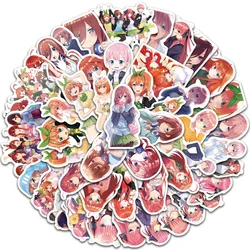 10/30/50PCS cartoon The Quintessential Quintuplets Stickers Graffiti Motorcycle Travel Luggage Guitar Skateboard Sticker toys