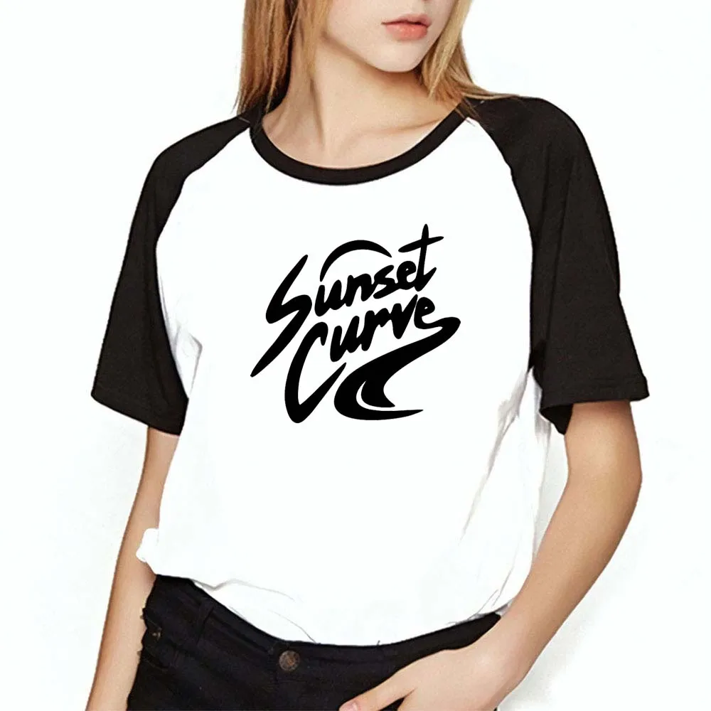 sunset curve shirt