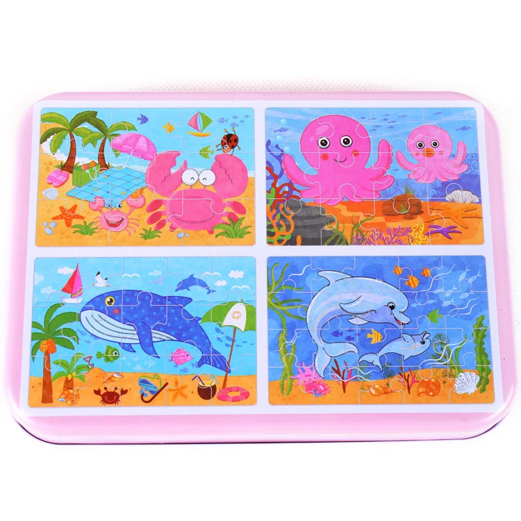 wooden puzzles for one year olds